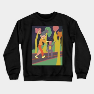 Jimmy it's rude to stare Crewneck Sweatshirt